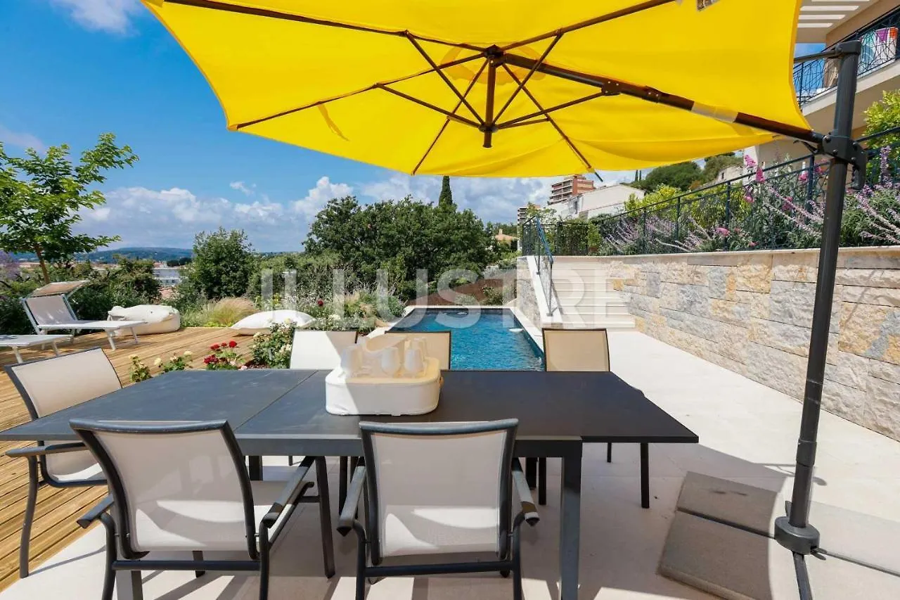 Villa Vue Mer, Piscine & Plage A 6Min Cagnes-sur-Mer 0*,  Francja